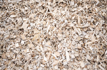 Bark-free woodchips